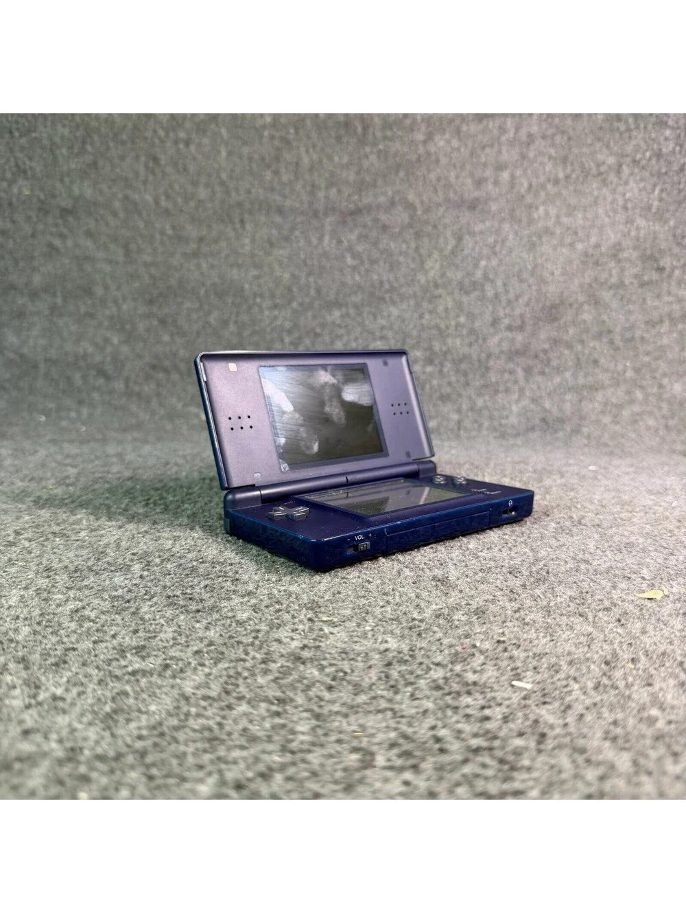 Nintendo DS Lite Blue Handheld Console USG-001 Tested works Charger Stylus